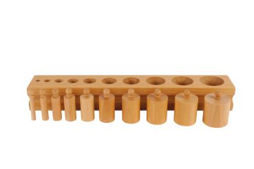 Montessori Block with Cylinders Set 2