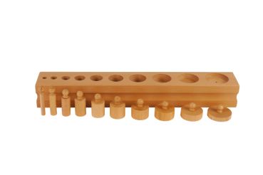 Montessori Block with Cylinders Set 3