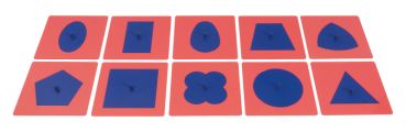 Montessori Metal Insert Figures