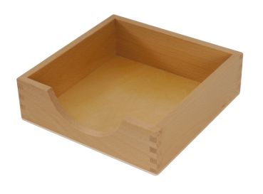 Montessori Box for Insert Figures Paper