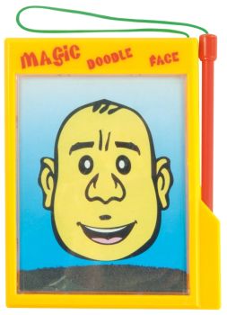 Magnetic powder face