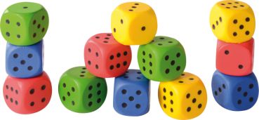 Creasing cube 4 cm set of 12