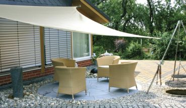 Sun sail 5 x 5 x 5 m beige