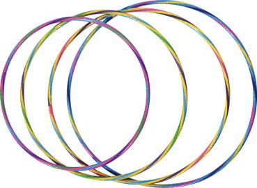 Hola Hoops 65/70/75 cm set of 12