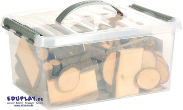 Natural wood set