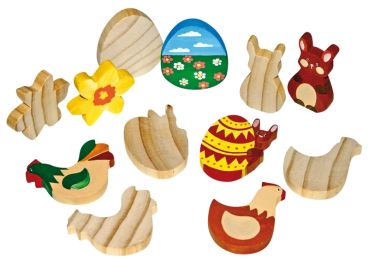 Wooden figures Eastern