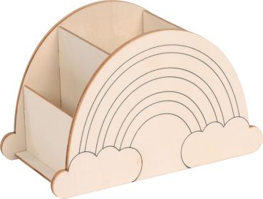 Regenbogen Stifte Box