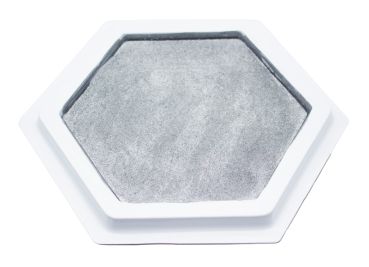 Giant stamp pad silver
