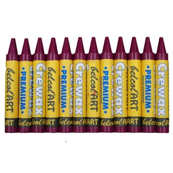 belcolART Crewax Premium 12 Crayons Purple