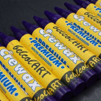 belcolART Crewax Premium 12 Wachsmalstifte violett
