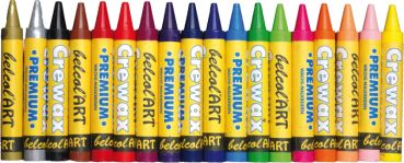 belcolART Crewax Premium Crayons set of 18 Colours