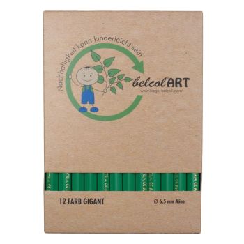 belcolART Farb Gigant 12 Pencils May Green