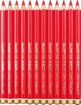 belcolART Farb Gigant 12 Stifte rot