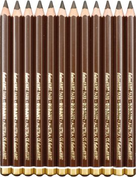belcolART Farb Gigant 12 Pencils Dark Brown