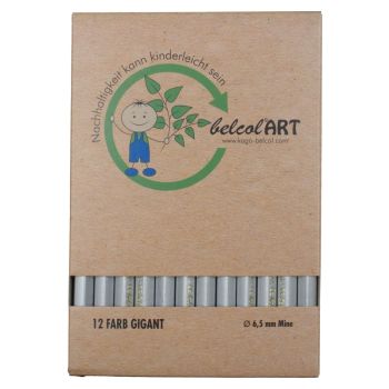 belcolART Farb Gigant 12 Stifte silber