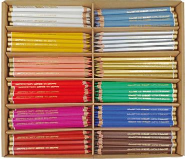 belcolART Farb Gigant Ergänzungsfarben 12 Farben 180 Stifte