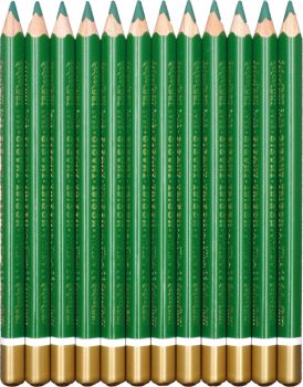 belcolART Farb Gigant Trigon 12 Pencils Dark Green