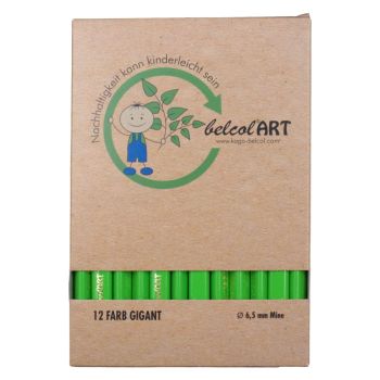 belcolART Farb Gigant Trigon 12 Pencils May Green