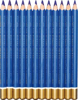 belcolART Farb Gigant Trigon 12 Pencils Dark Blue