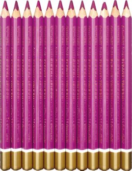 belcolART Farb Gigant Trigon 12 Pencils Dark Magenta