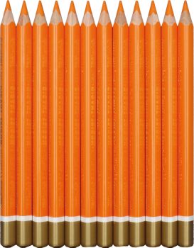 belcolART Farb Gigant Trigon 12 Pencils Orange