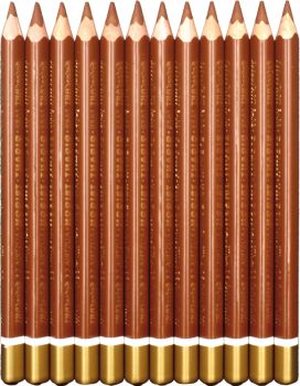 belcolART Farb Gigant Trigon 12 Pencils Brown