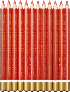 belcolART Farb Gigant Trigon 12 Pencils Red Brown