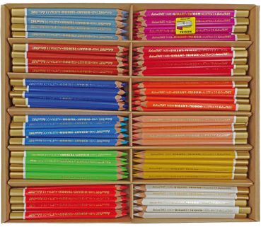 belcolART Trigon Gigant Additional Colours 12 Colours 180 Pencils