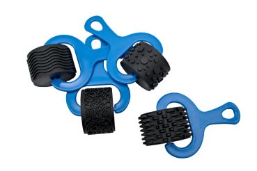 Paint & Dough Explorers (4) - Set 1 (Blue Handle)