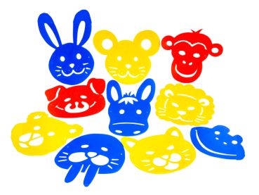 Stencils Giant Making Masks set of 10