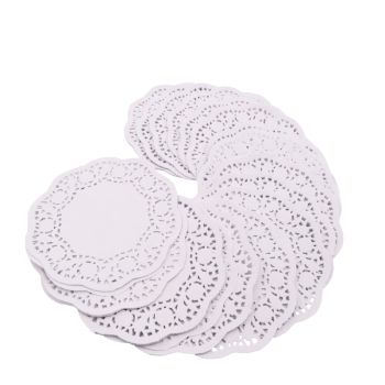 Pack of Doilies White 16cm (250)