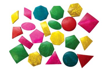 Coconut Shell Geometric Shapes Coloured (22)