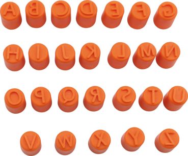 Thimble Finger Stampers Alphabet Uppercase
