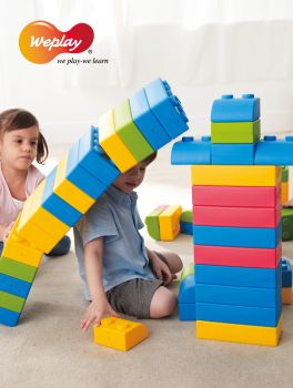 Weplay Q-blocks 64 pcs with bag