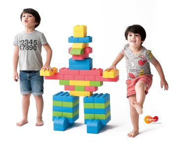 Weplay Q-blocks 64 pcs with bag