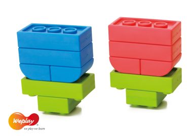 Weplay Q-blocks 64 pcs with bag