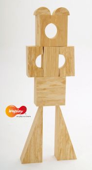 Soft Wood Bausteine 56-tlg.