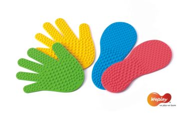 Preview: Footprint & Handprint 6 pairs each