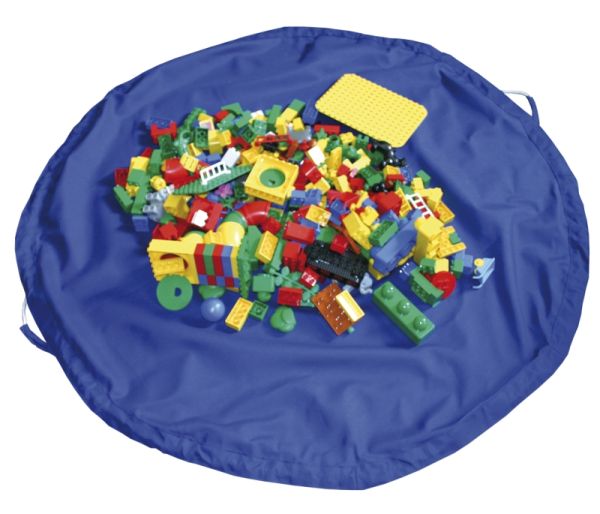 Aufräumsack/Spieldecke blau