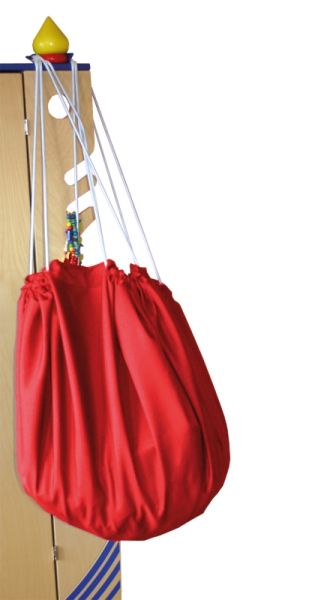 Pick-up-bag/Toy Blanket red