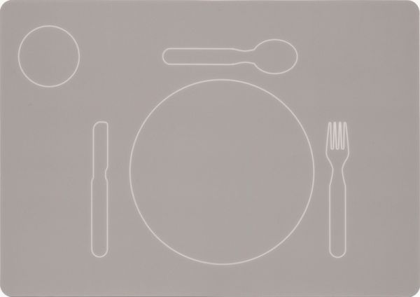 Placemat lunch creche left-hander