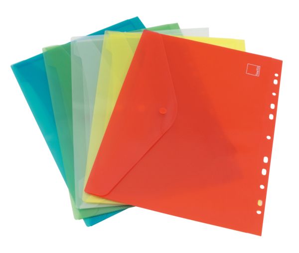 Document folders A4 set of 5