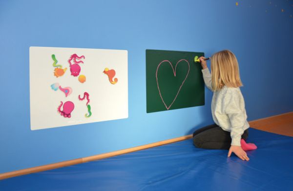 Magnetic foil chalk board 45 x 60 cm