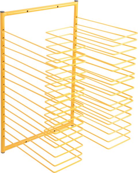 Paper drying stand for wall
