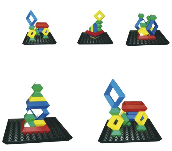Triangle Puzzle with Base set of 25