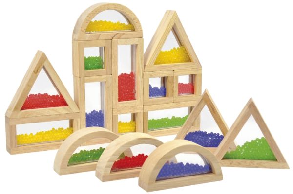 Blocks with pearls