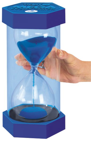 Giga-sandtimer 15 min blue