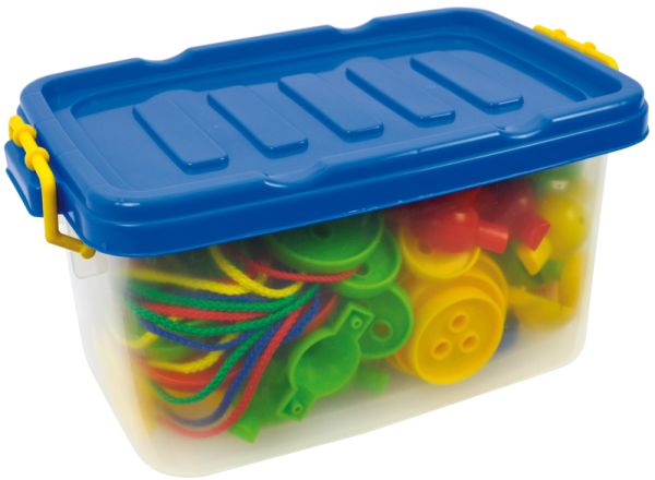 Threading Buttons in a box