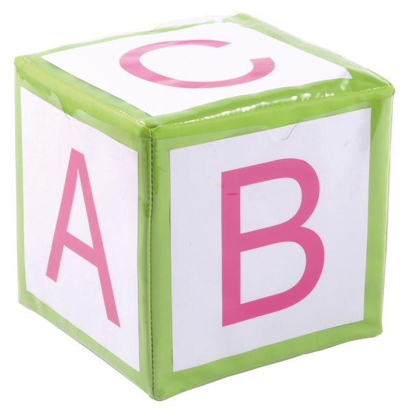 Cube with pockets green