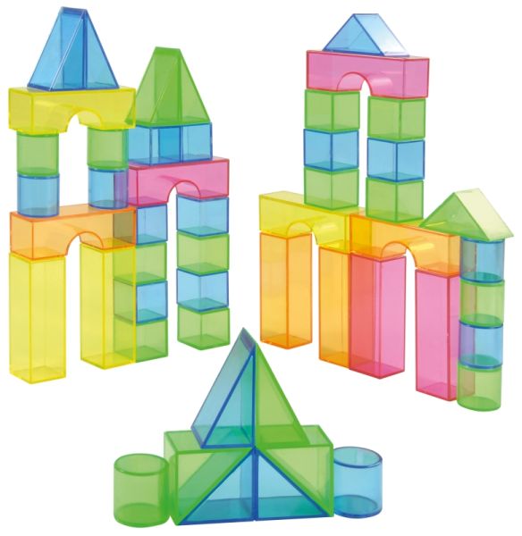 Clear Blocks 50 pcs
